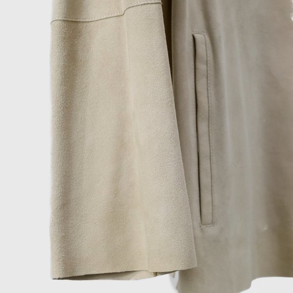 CC Corneliani Cream Suede Jacket - Picture 6 of 9